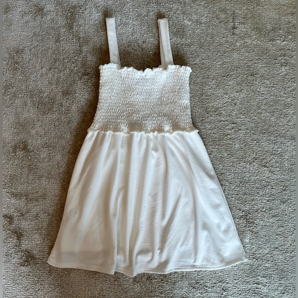 For All Seasons by Paper Crane Girls White Summer Dress